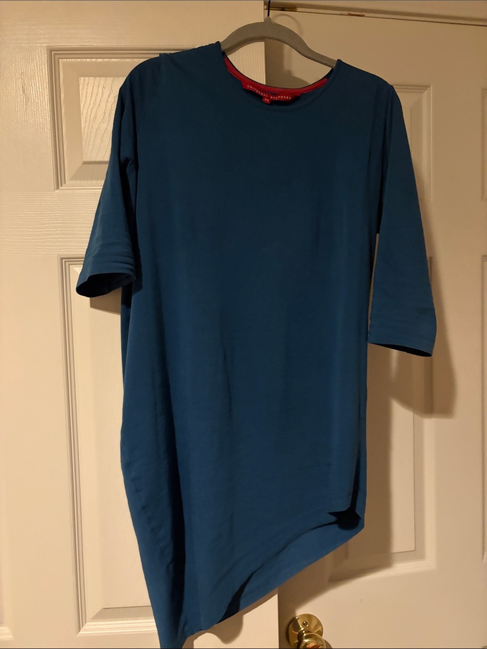 Universal Standard Teal Asymmetric Tunic